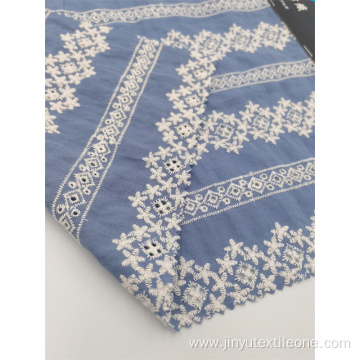 Eyelet Cotton Embroidery Fabric For Wholesales